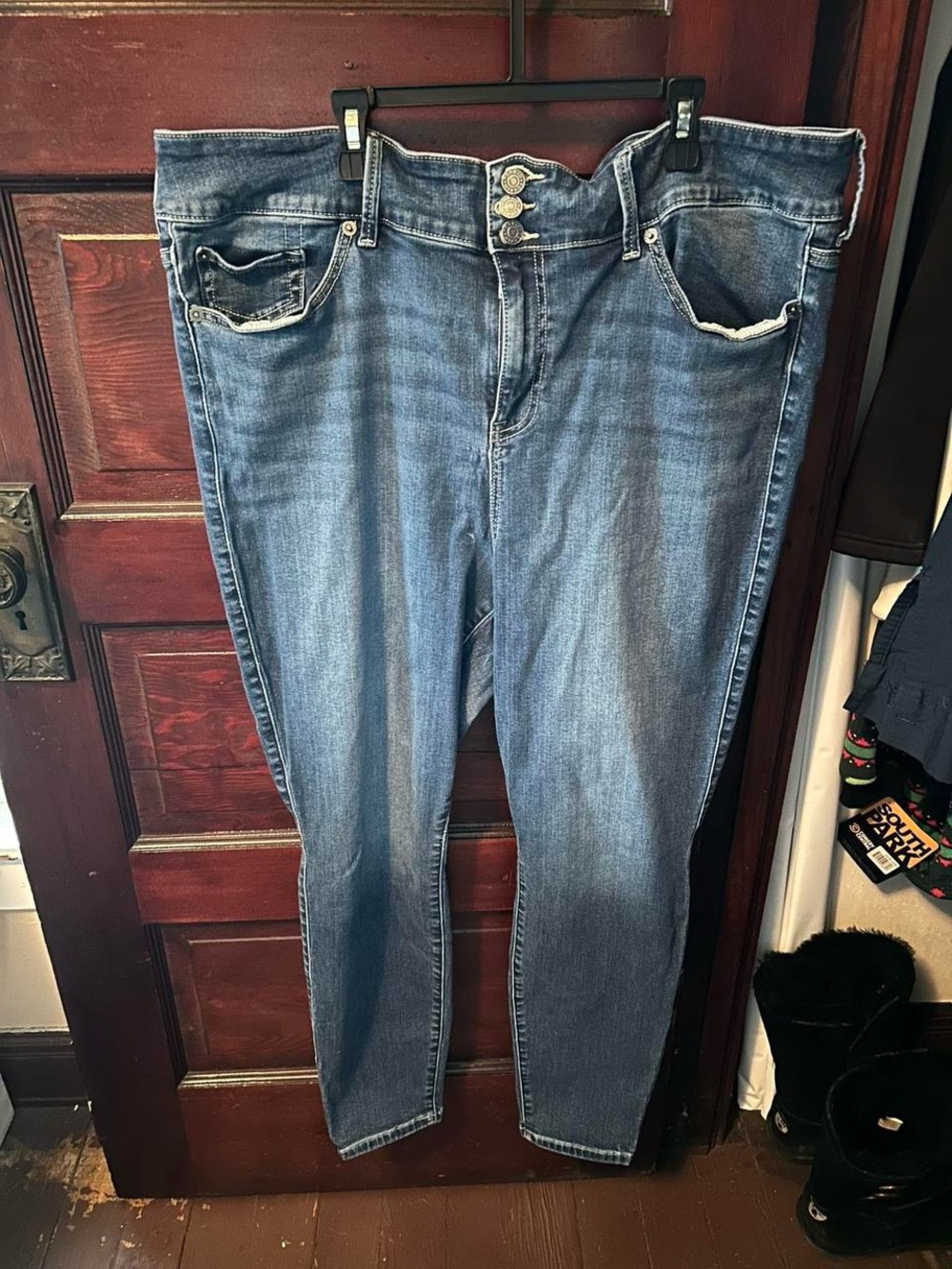 Torrid Blue Women's High-Waist Stretch Jeggings!